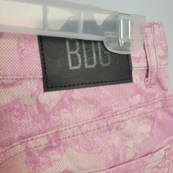 Urban Outfitters BDG High-Waist Cowboy Jeans Pink Size 26 NWT Denim - Picture 4 of 8
